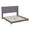 Flash Furniture Gray Velvet King Platform Bed with Headboard YK-1079-GY-K-GG - alternate 10